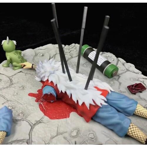 Naruto Death of Jiraiya Figure Model Toys GK Statue
