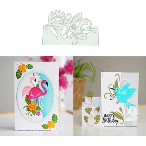 Flamingo Butterfly Metal Cutting Dies for Scrapbooking Mold Cut Stencil Handmade DIY Card Make Mould Model Craft Decoration
