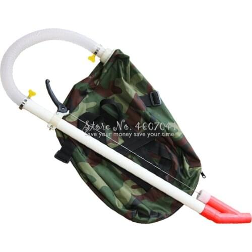 Single Tube Fertiliser with Canvas Bag Manual Corn & Tree Top Dressing Tools Fertilizer Spreader Garden Supplies