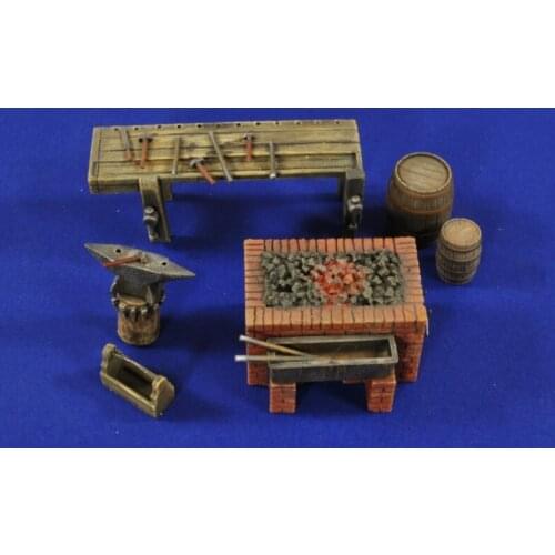 Scenario model Resin forged item set 1:35