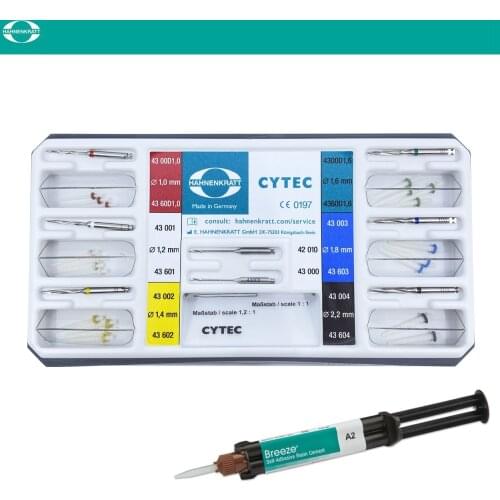 Hahnenkratt Cytec Blanco Radyoopak Fiber Post Set - Root Fiber Post