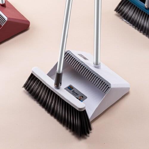 Sets Broom Folding Dustpan Magic Dust Hair Sweep Soft Brushes Product Squeeze Garbage Collector House Kitchen for Home Cleaning