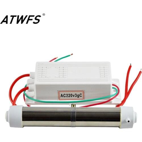 Ozonizador 220V 3g Portable Ozone Generator Air Water Ozone Generator Ozone Water Purifier