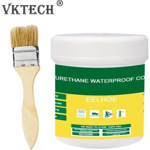 30/100/300g Transparent Waterproof Sealant Paste Repair Broken Surfaces Home House Sealer Paste Coating Paste with Brush