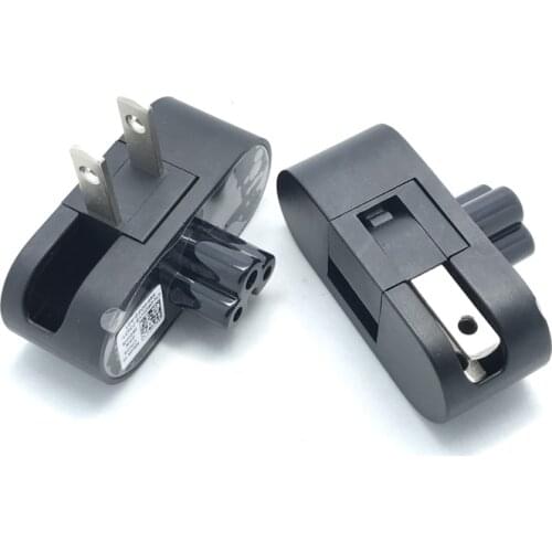 Foldable AC power plug adapter for Dell XPS13 XPS 13 2015 laptop power adapter 3 to 2 Pin Plug
