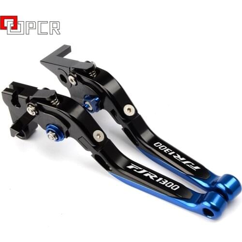 For YAMAHA FJR 1300 FJR1300 A/AS 2004-2016 2017 LOGO FJR1300 Motorcycle Foldable Brake Clutch Levers