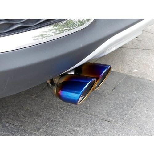 1pc for MG ZS 2016-2018 Exhaust pipe Tail throat decorate