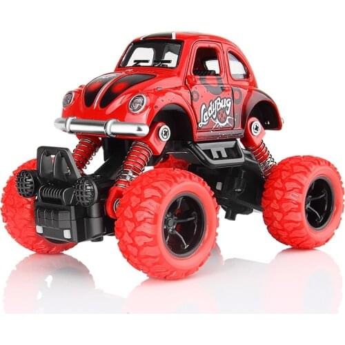 1PC Kids Toy Vehicles Pull Back Blaze Truck Monster Truck Baby Boys Super Racing Cars Children Gift Toys Bus Open The Door