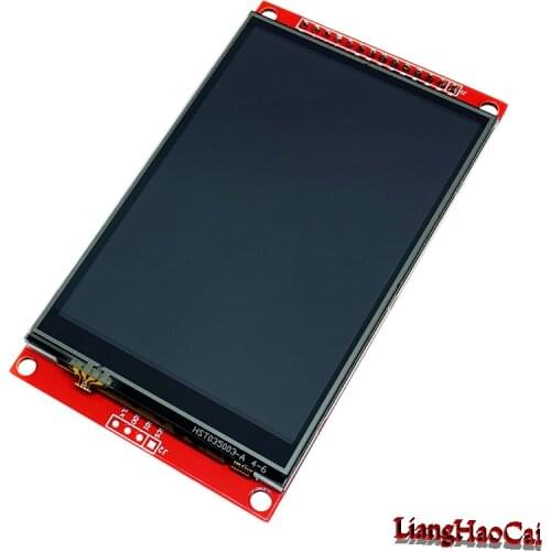 3.5 inch TFT LCD display module SPI Serial port Wide perspective IPS full view 480x320 14 pin resistive touch support STM32 C51
