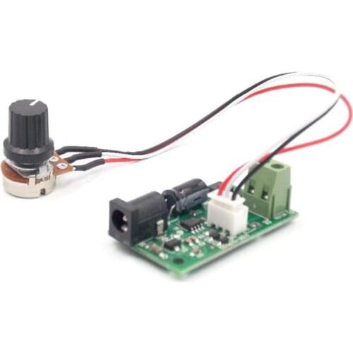 3A Small Speed Control Board CCmmini Micro-type PWM DC Motor Speed Governor 6V12V24V