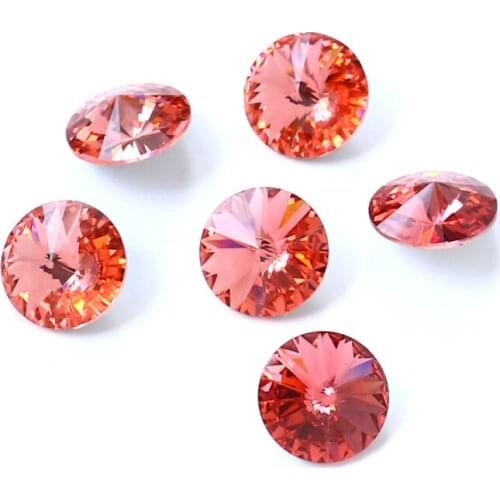 6-18MM Rivoli Fancy Loose Rhinestones For Clothes Jewelry Decoration Pointback Strass Crystal Diamonds Applique Beads DIY Craft