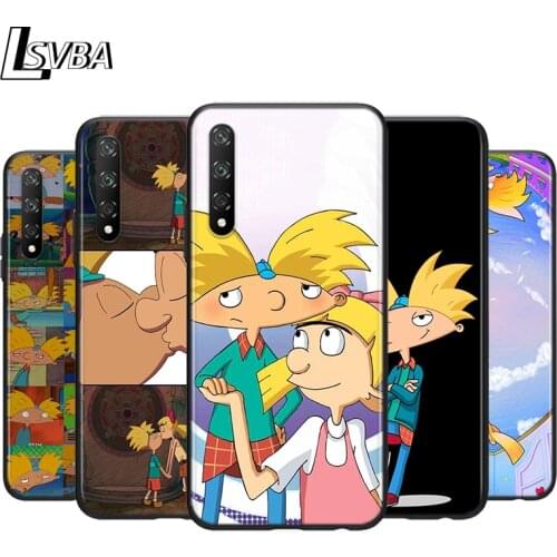 Cartoon Hey Arnold For Huawei Y9S Y6S Y8S Y8P Y9A Y7A Y7P Y5P Y6P Y7 Y6 Y5 Pro Prime 2019 2018 Phone Case Cover