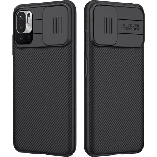 NILLKIN for XiaoMi Poco M3 Pro 5G Poco X3 NFC Poco M3 Poco F3 Case,Lens Camera Protection Slide Protect Cover for Poco M3 Pro 5G