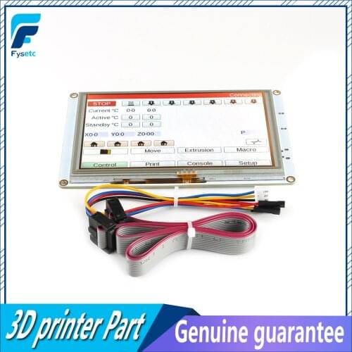 Clone 5'' 5 inch PanelDue 5i Integrated Paneldue Colour Touch Screen Controllers For DuetWifi Duet 2 Ethernet 3D Printer Parts