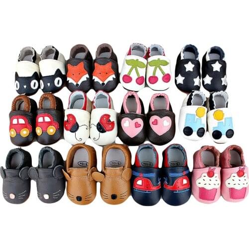 Baby Leather Casual Crib Shoes For First Steps For Toddlers Girl Boys Newborn Infant Educational Walkers kids Sheepskin Sneakers
