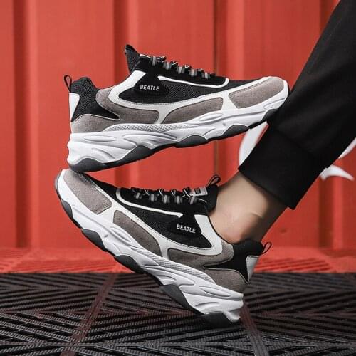 Mazefeng Men Sneakers 2020 New Breathable Lace Up Men Mesh Shoes Fashion Casual No-slip Men Vulcanize Shoes Tenis Masculino