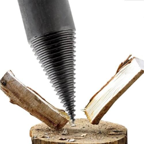 32mm Circle Hole Saw Adjustable Drill Bit Firewood Split Drill Bit Aircraft Type Wood Circle Hole Saw Cone Twist Auger Breaker