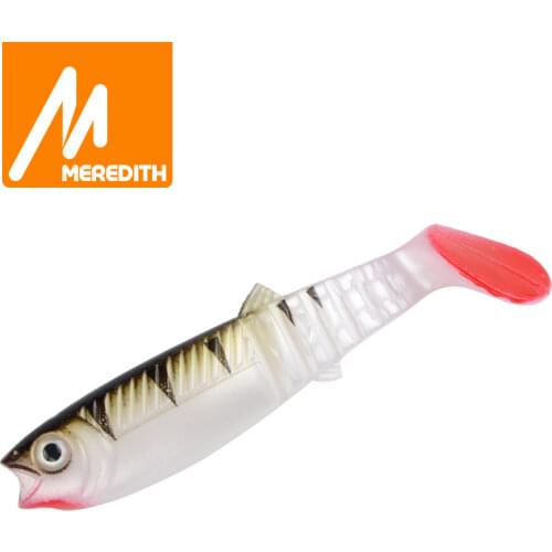 MEREDITH 3PCS 22g 12.5cm Cannibal Soft Lures Shads Fishing Fish Lures Fishing Lures soft Fishing Baits JX62-12