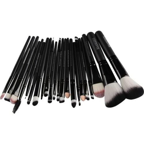 22pcs Cosmetic Face Foundation Set Kabuki Blending Eyeshadow Makeup Brush Kit