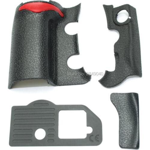 NEW A Set of 4 Pieces Grip Rubber Cover Unit For Nikon D300S Digital Camera Body Rubber Shell + Tape