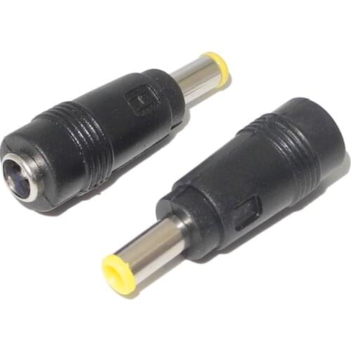 5.5*2.1 Female to 5.0*3.0 Male AC DC Power Adapter Plug Connector dc jack tip Notebook Laptop for Samsung RV520 RV515 NP300V5A