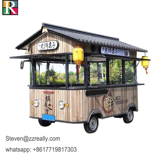 RL-C34-2 Mobile food truck Small Chalet food truck