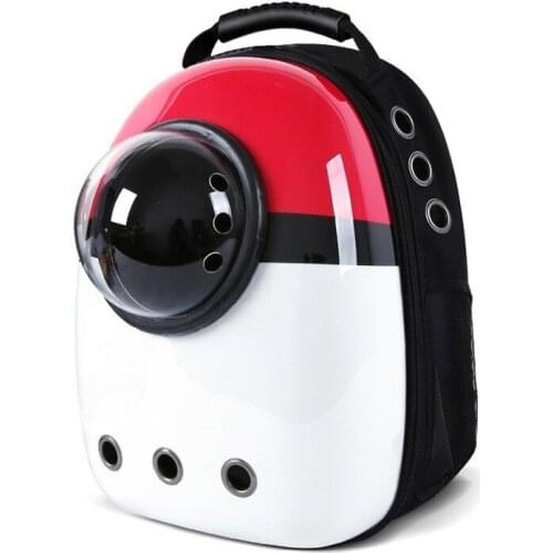 Pet Dog Cat Backpack Travel Cat Sling Backpack Space Capsule Cat Backpack Small Pet Handbag Cat Carry Supplies