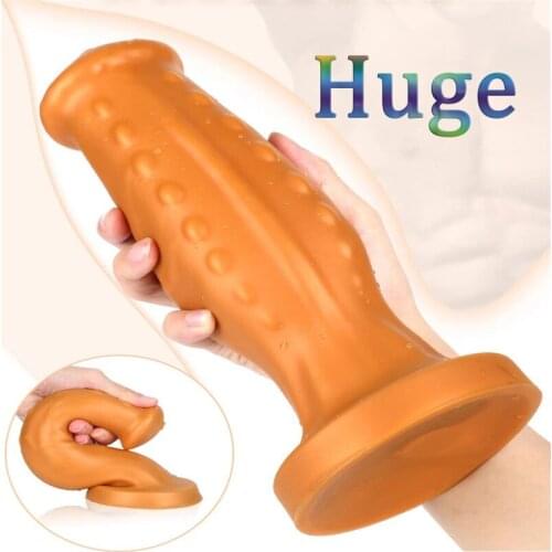 Sex Shop Huge Anal Dildo Silicone Big Butt Plug Anal Dilator G spot Stimulator Sex Toys for Women Men