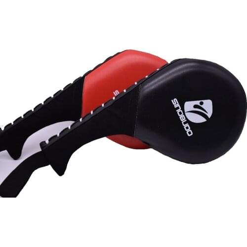 Sinobudo New Taekwondo Kick Pads - Double Kick Durable Strike Pads for Kickboxing Training Combat Sports Karate Kicking Target