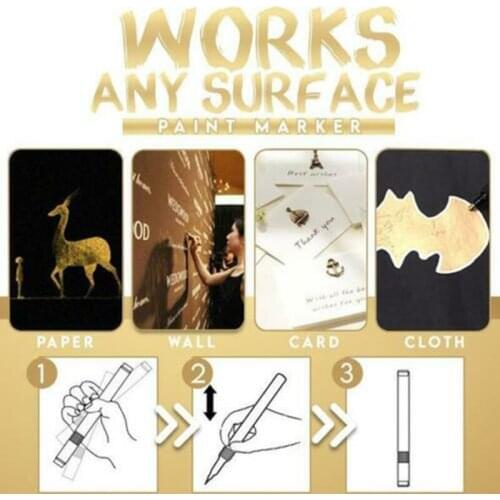 Liquid Mirror Chrome Marker Chalkboard Labels Paint Markers for Cards Writing Signature Painting Pens Paint By Number Arts Crafs