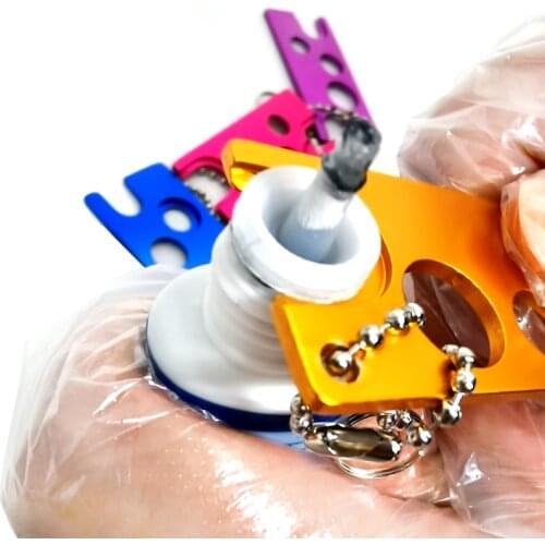 100pcs/lot Adhesive Bottle Opener Lash Glue tools for Change the Eyelash Glue bottel Make up Tool Primer Remover Bottle Opener