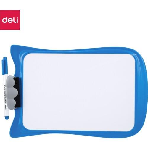 Deli PE 2-sided Whiteboard w/acc School Whiteboard Kids Whiteboard Child Writing Board E8703