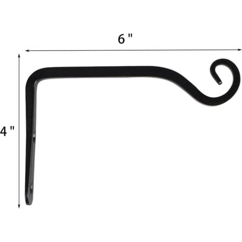 2x Wall ing Bracket Art Plant Holder er Hook Home Garden Decor