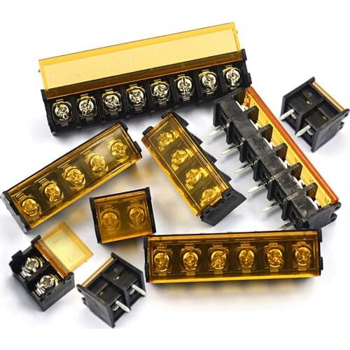 5PCS HB-9500 fence type terminal block Power supply with cover Pitch 9.5MM HB-2P 3P 4P 5P 6P 7P 8P 9P 10P