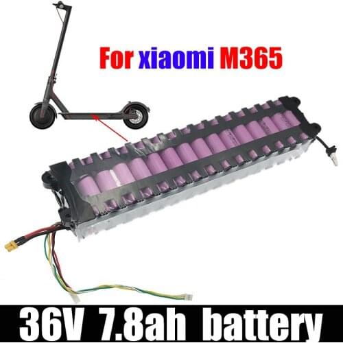 36V Scooter Battery Pack 7800mah 280Wh 36V for XiaomiMijia M365 Electric Scooter Replacement Parts
