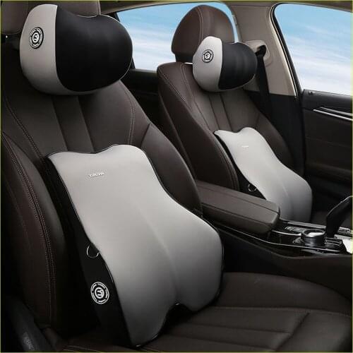 Car Neck Pillow Pillow Lumbar Support Memory Foam Head Pillow Cover, Travel Pillow,Car General Decoration Auto Parts