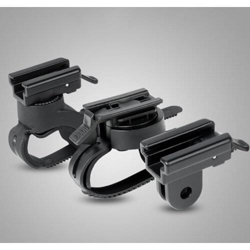 1Pc Quick Release Bicycle Headlight Holder Front LED Lamp Buckle Adaptor Bracket Cycling Accessories