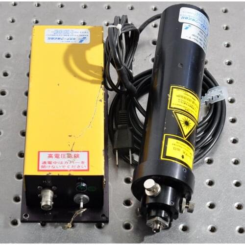 HE-NE HN-510P laser 2mW 632.8nm with power supply PS-070 110V set sold