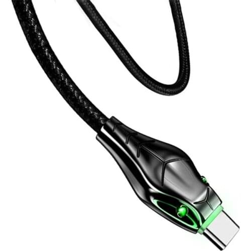 3A Snake head Micro USB Cable Fast Charging glows Microusb Cord For Samsung Xiaomi Android micro usb charger Data Cable Cord