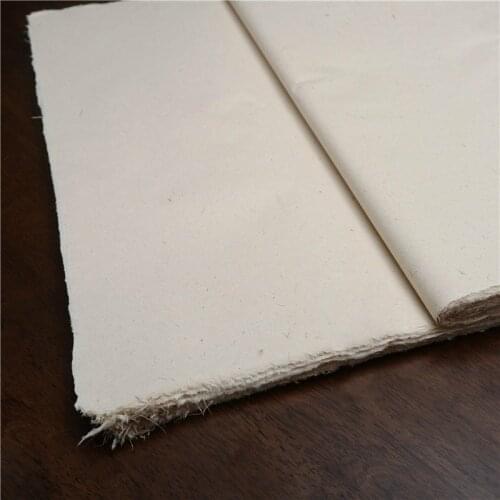 35*46cm Chinese Plants Fiber Xuan Paper Mulberry Paper Handmade Hemp Fiber Paper Calligraphy Painting Rice Paper Rijstpapier