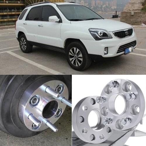 For Kia Series Auto Wheel Spacer 4pcs 5X114.3 67.1CB 25mm Thick Hubcenteric Wheel Spacer Adapters High Quality
