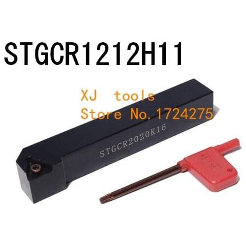 STGCR1212H11/ STGCL1212H11 Metal Lathe Cutting Tools Lathe Machine CNC Turning Tools External Turning Tool Holder S-Type STGCR/L