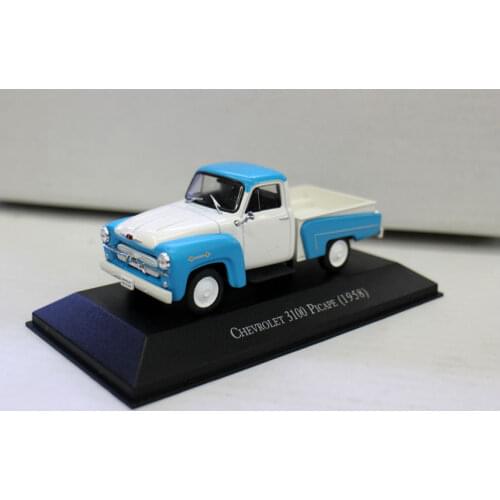 Original factory 1:43 CHEVRO LET 3100 PICKUP 1958 boutique alloy car toys for children kids toys Model gift original box
