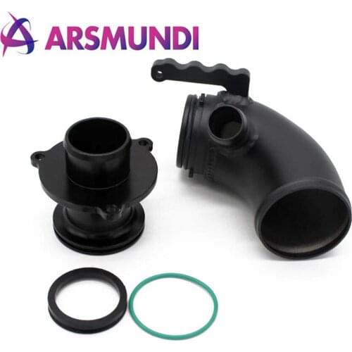 Turbo inlet outlet upgrade pipes tubes muffler delete pipe fit for Golf 7 Audi A3 8V S3 S1 TT leon EA888 Gen3 1.8T 2.0T