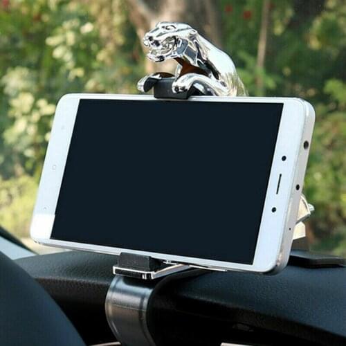 Bicycle Smart Phone Holder Tiger Mount Clips Cellphone Bracket Adjustable GPS Stand Universal Car Bike Support Animal Clip