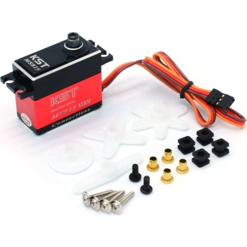KST MS815 8.4V 22kg 0.07sec HV servo high performance metal UAV Servo Motor For RC Glider Helicopter