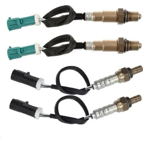 4pcs Upstream Downstream O2 Oxygen Sensor Bank 1 Bank 2 for Ford Edge V6-3.5L