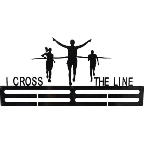 46cm I CROSS THE LINE Iron Marathon Sport Medal Hanger