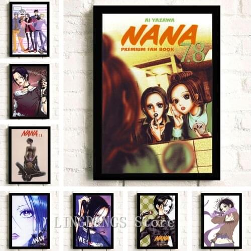 5d Diy Diamond Painting Nana Anime Japanese Romance Love Picture Cute Girl Diamond Mosaic Embroidery Cross Stitch Art Home Decor