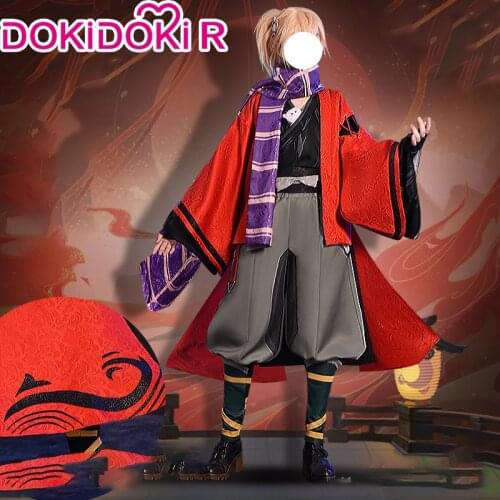 DokiDoki-R Game Genshin Impact Cosplay Friend of Kaedehara Kazuha Cosplay Men Costume Genshin Impact Kazuhas Friend Cosplay